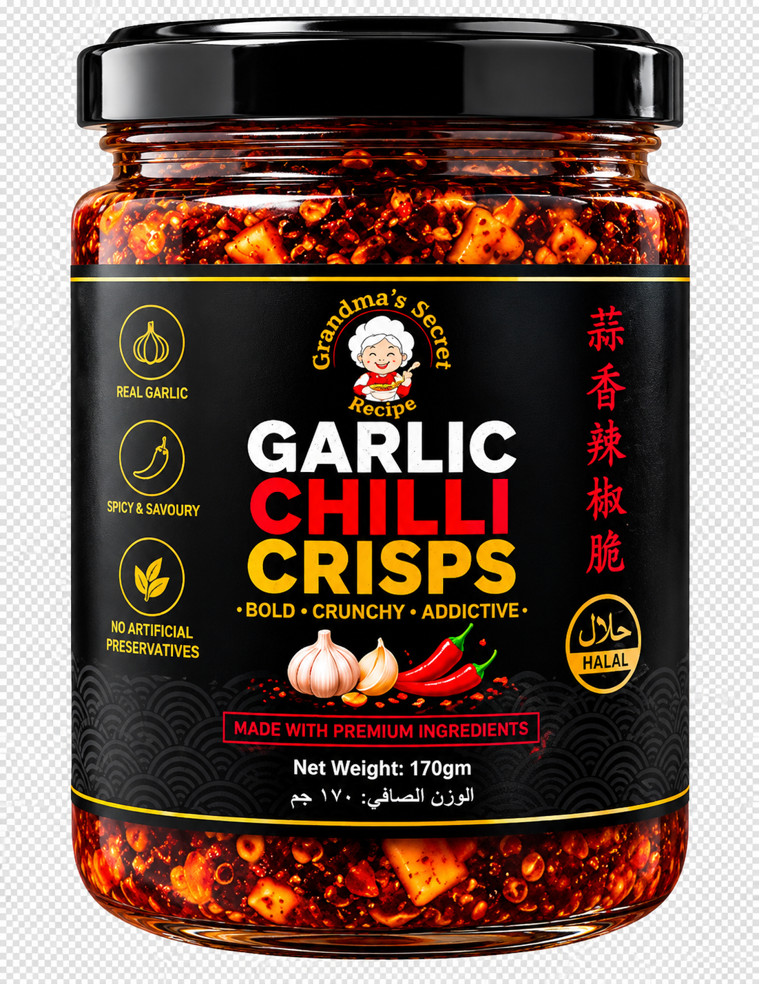 Garlic Chilli Crisps